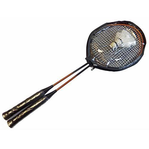 Badminton set (2 rackets, 2 shuttlecocks, case) HS-003