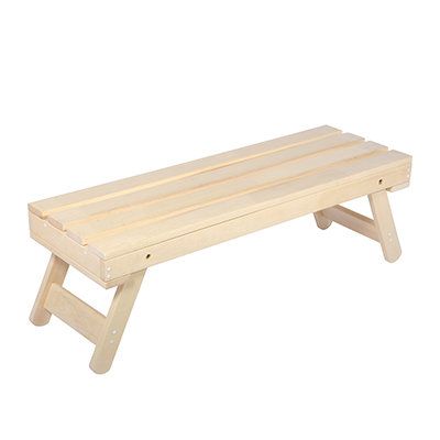 Folding Bench Bath Stuff Linden 130x44x43 cm 33248