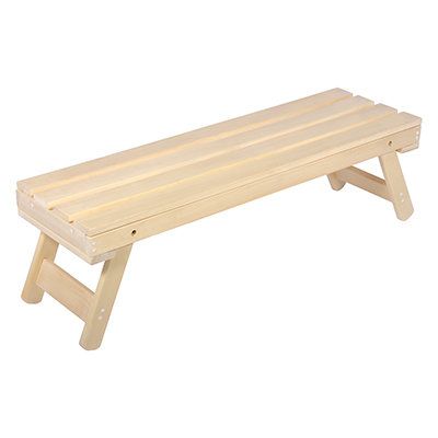 Folding Bench Bath Stuff Linden 140x44x43 cm 33249