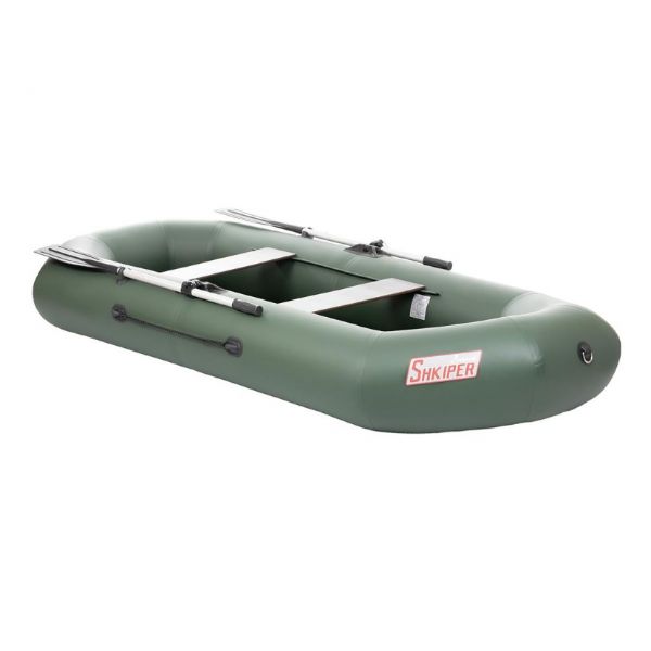 PVC boat with inflatable bottom Tonar Skipper А280 (green)