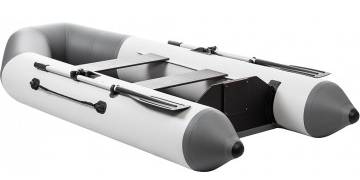 Boat PVC under the motor Tonar Captain 260T (white-gray)