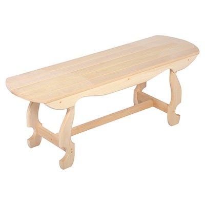 Dismountable Bench Bath Tricks linden 120 cm 32452