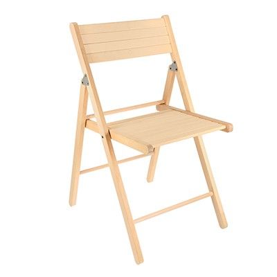 Folding chair for sauna